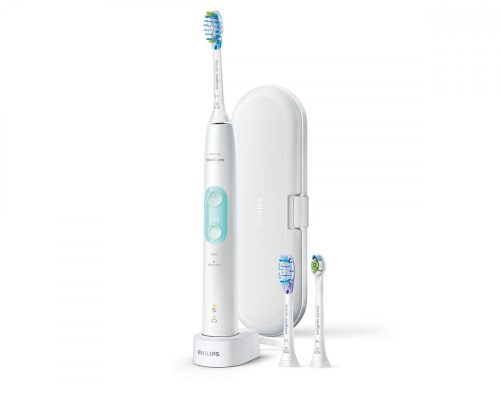 Philips Sonicare HX6483/52 Protective Clean 4700 Szónikus elektromos fogkefe, fehér-mentazöld