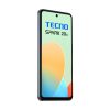 Tecno Spark 20C 4/128GB DualSim kártyafüggetlen okostelefon, Gravity Black (fekete)