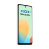 Tecno Spark 20C 4/128GB DualSim kártyafüggetlen okostelefon, Mystery White (fehér)