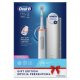 Oral-B Pro 3 3500 elektromos fogkefe Sensi Clean fejjel + útitok, fehér