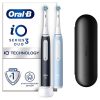 Oral-B iO3 DUO elektromos fogkefe, fekete + kék