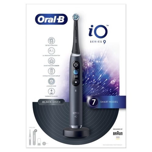 Oral-B iO9 elektromos fogkefe, fekete