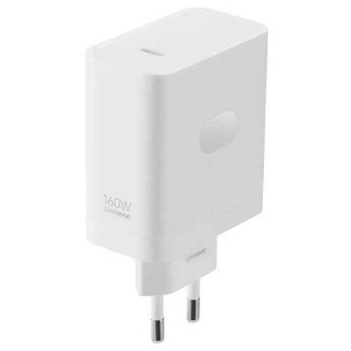 Oneplus SUPERVOOC VCBK8HAEH/VCK8HAEH fehér gyári hálózati USB Type-C gyors töltőfej, 160W