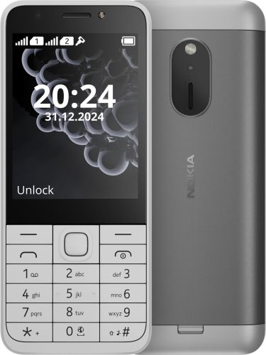 Nokia 230 (2024) DualSim kártyafüggetlen mobiltelefon, fehér