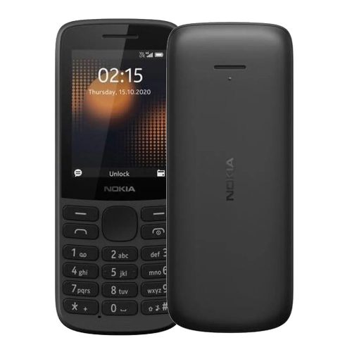 Nokia 215 4G DualSim kártyafüggetlen mobiltelefon, fekete