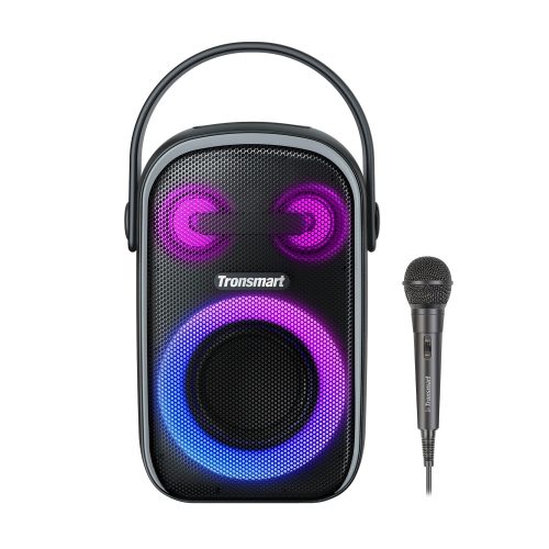 Tronsmart Halo 110 hordozható Party bluetooth hangszóró, 60W, fekete