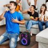 Tronsmart Halo 110 hordozható Party bluetooth hangszóró, 60W, fekete